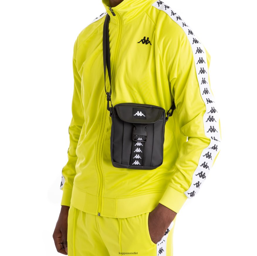 Kappa Unisex 222 Banda Baltuc Crossbody Bag BLACK BLACK R0HPN8363