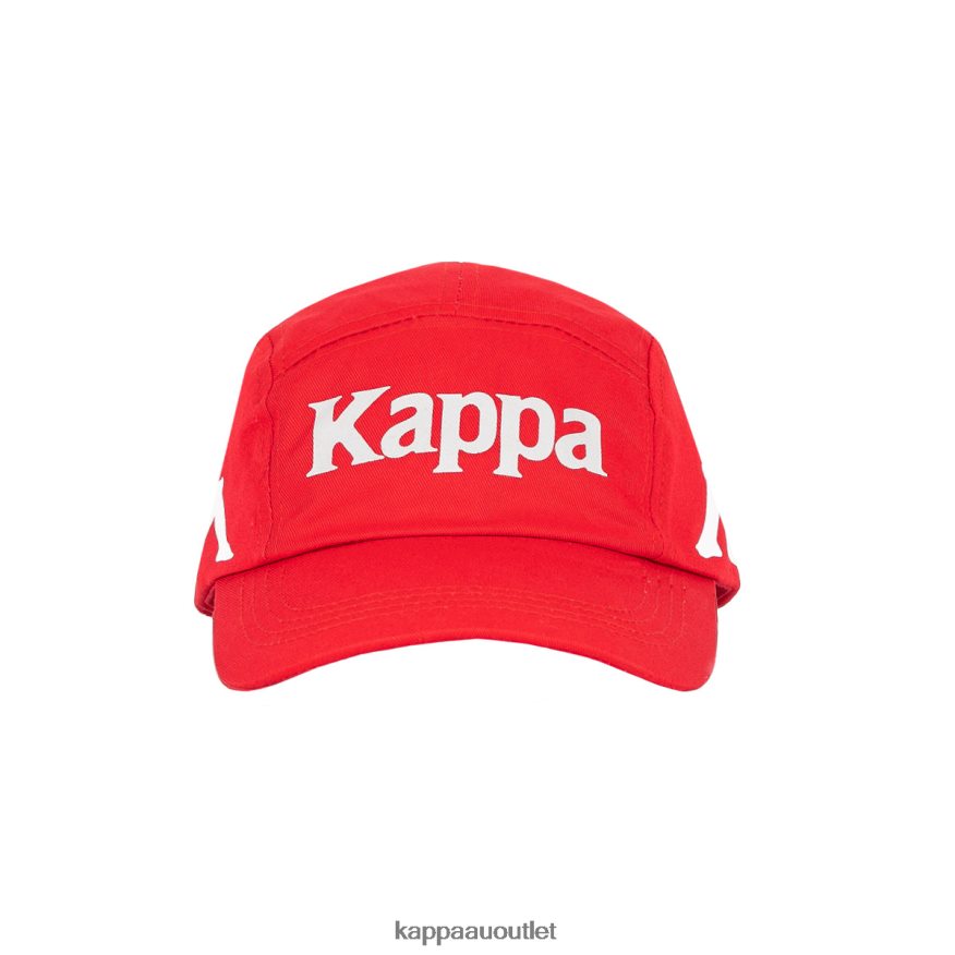 Kappa Unisex Authentic Anfrei Cap Red White R0HPN8295