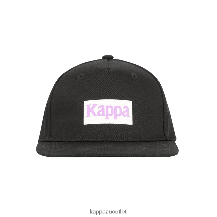 Kappa Unisex Authentic Graphik Tornado Cap Black Smoke Violet R0HPN8310