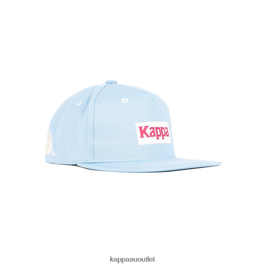 Kappa Unisex Authentic Graphik Tornado Cap Light Blue Pink R0HPN8309