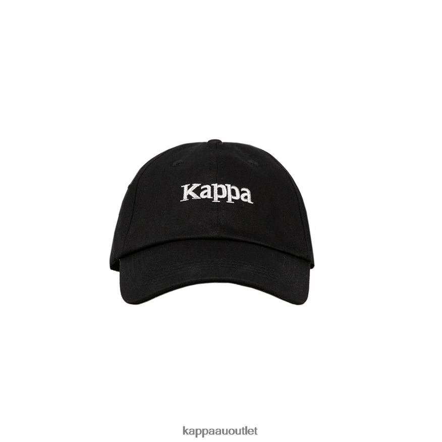 Kappa Unisex Authentic Hoogeveen Cap Black Smoke R0HPN8294