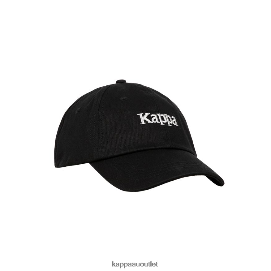 Kappa Unisex Authentic Hoogeveen Cap Black Smoke R0HPN8294