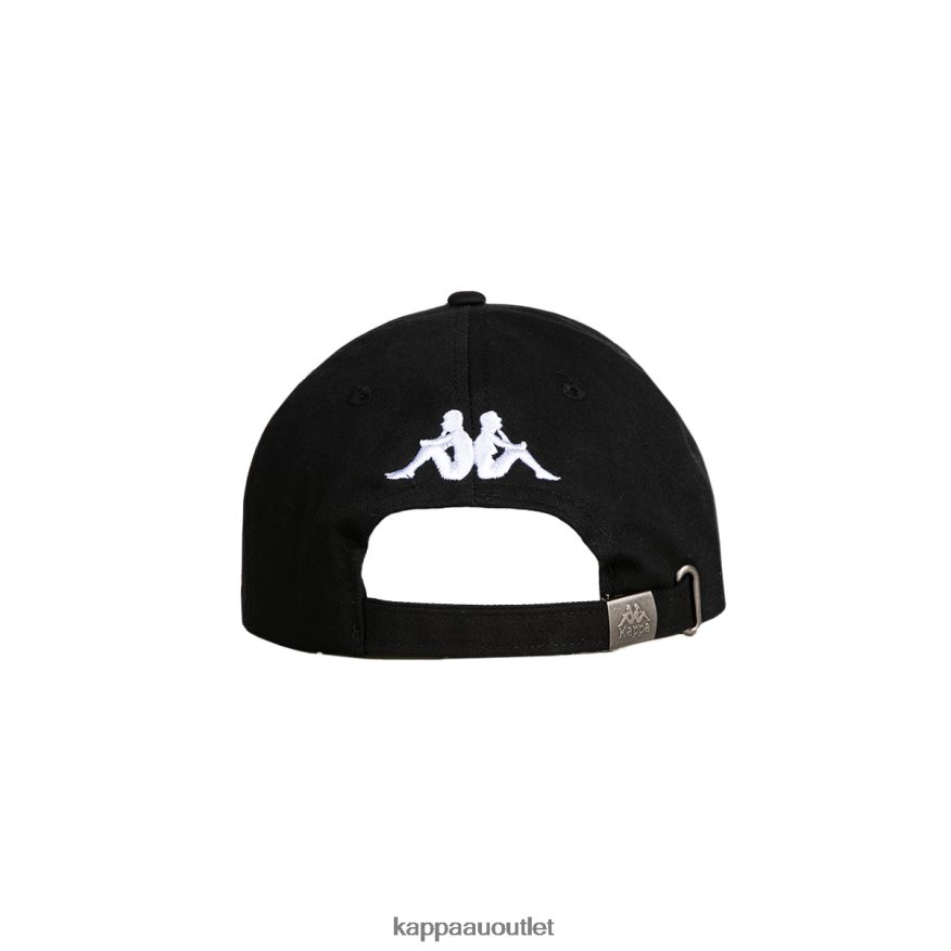 Kappa Unisex Authentic Hoogeveen Cap Black Smoke R0HPN8294