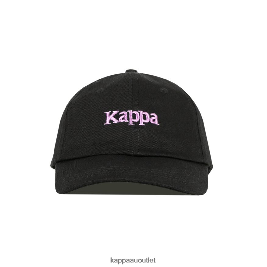 Kappa Unisex Authentic Hoogeveen Cap Black Smoke Violet R0HPN8312