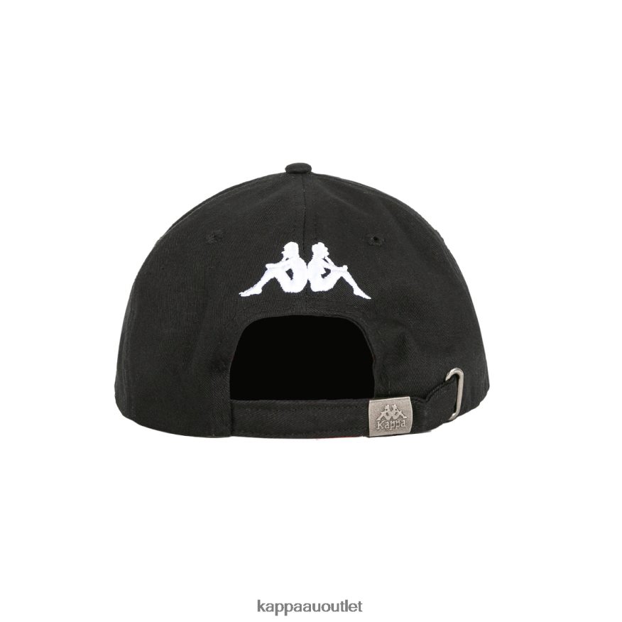 Kappa Unisex Authentic Hoogeveen Cap Black Smoke Violet R0HPN8312