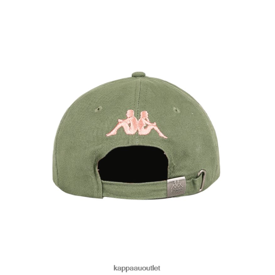 Kappa Unisex Authentic Hoogeveen Cap Green Olive R0HPN8333