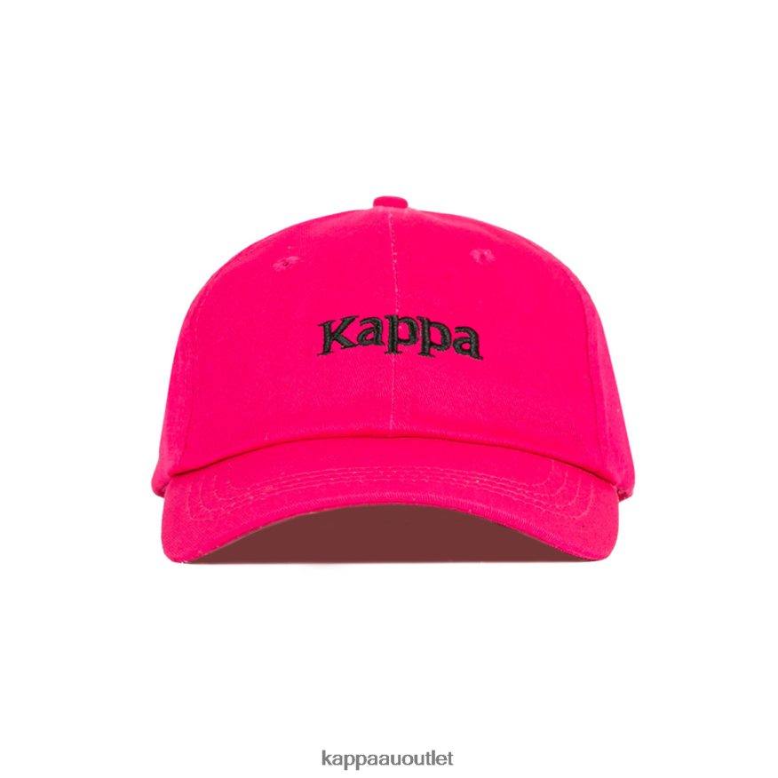 Kappa Unisex Authentic Hoogeveen Cap Pink Black R0HPN8308