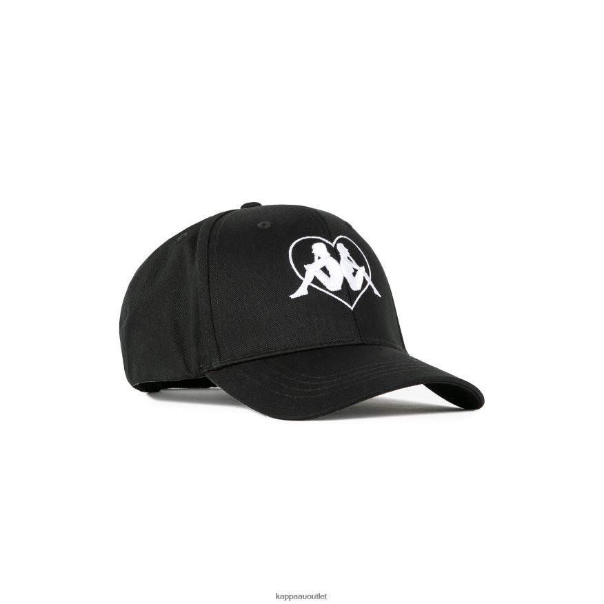 Kappa Unisex Authentic Love Opole Cap Black R0HPN8284