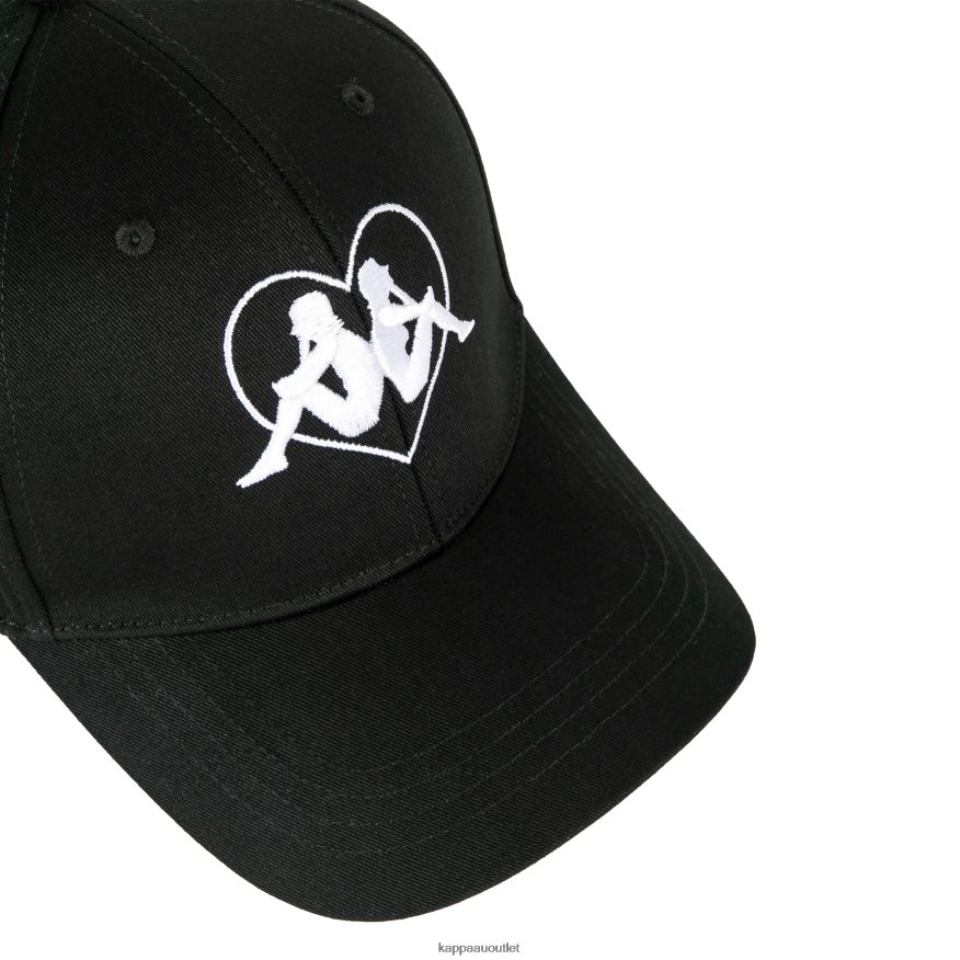 Kappa Unisex Authentic Love Opole Cap Black R0HPN8284