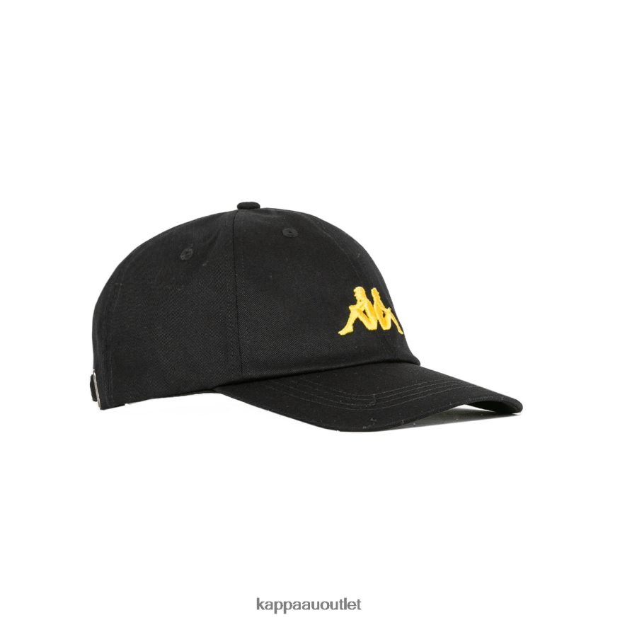 Kappa Unisex Authentic Meppel Cap Black Smoke R0HPN8336