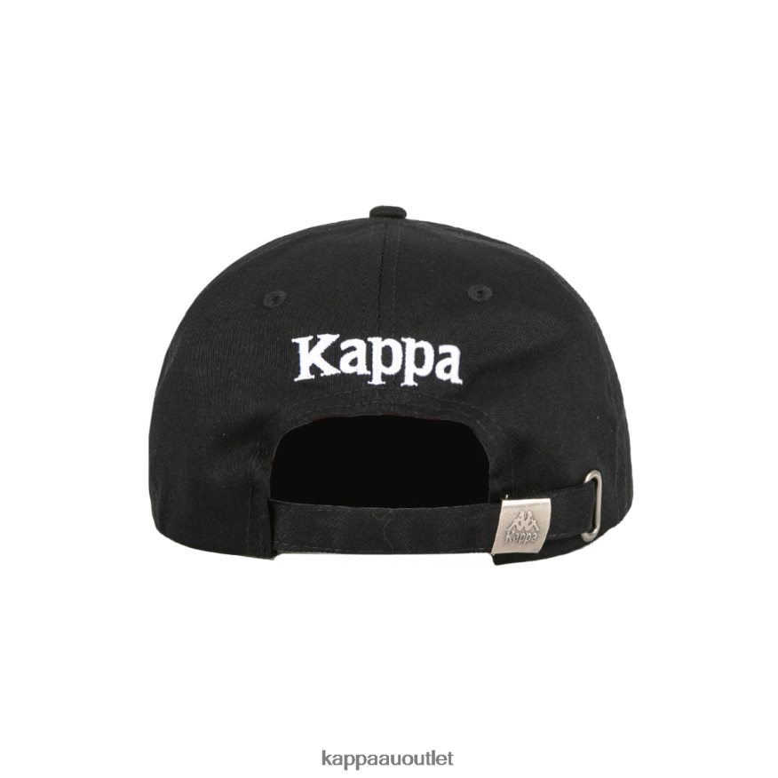 Kappa Unisex Authentic Meppel Cap Black Smoke R0HPN8336