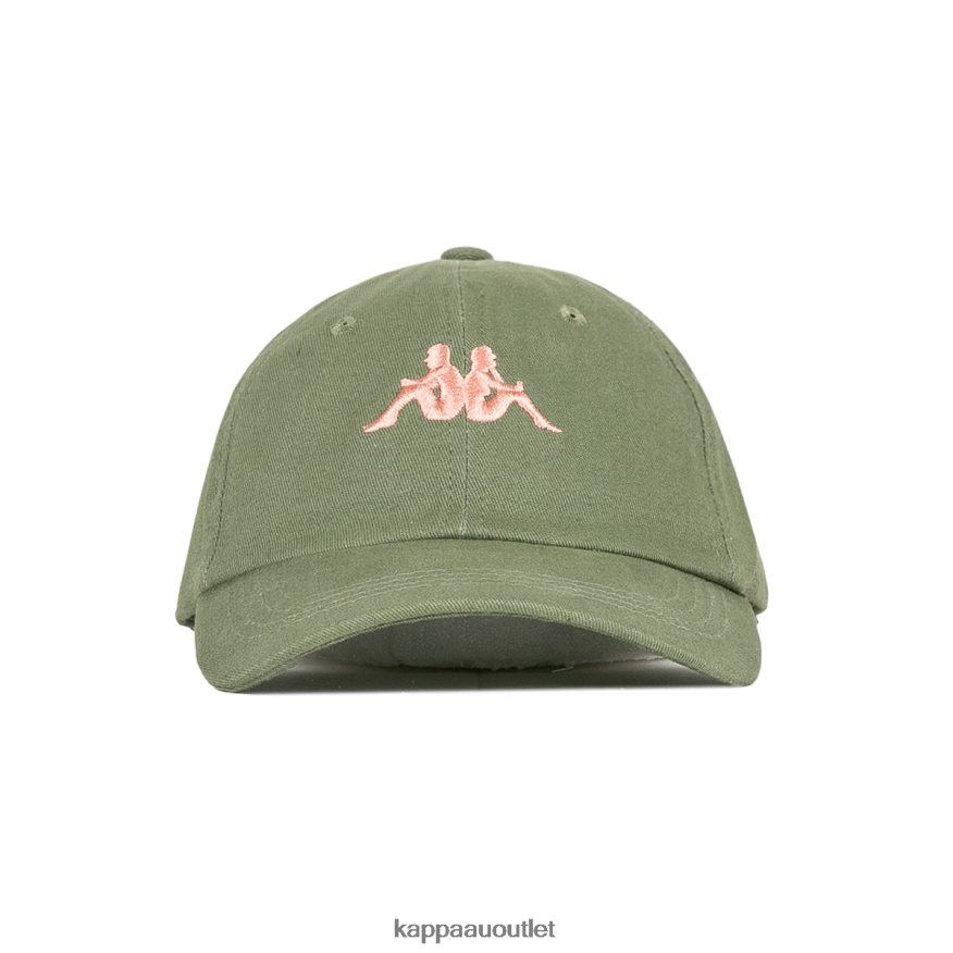 Kappa Unisex Authentic Meppel Cap Green Olive R0HPN8330