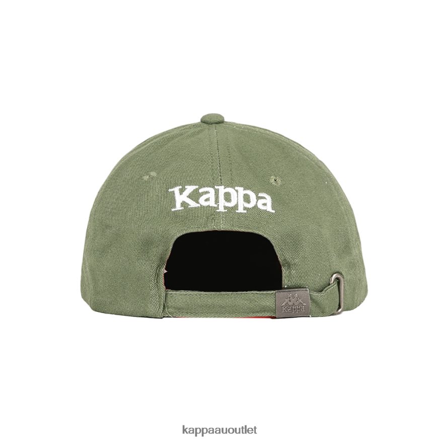 Kappa Unisex Authentic Meppel Cap Green Olive R0HPN8330