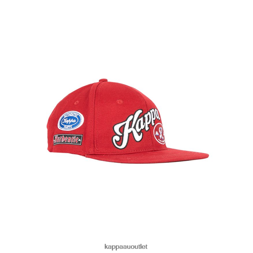 Kappa Unisex Authentic Rakes Cap Red R0HPN8328