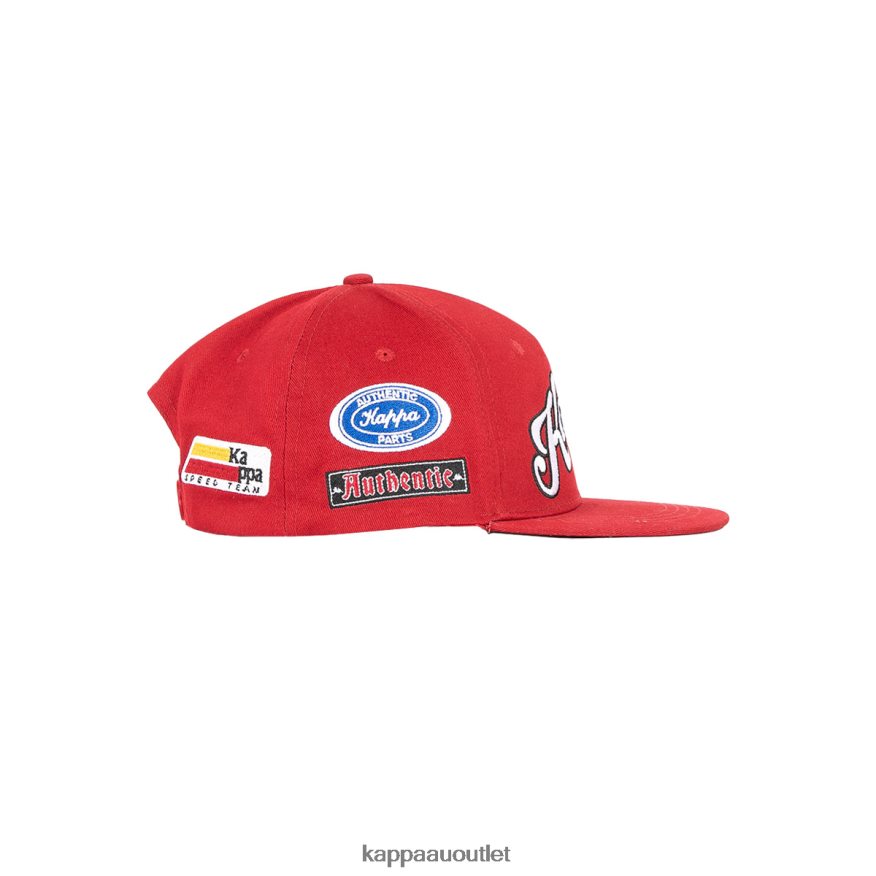Kappa Unisex Authentic Rakes Cap Red R0HPN8328