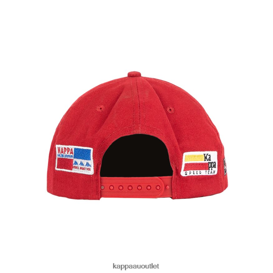 Kappa Unisex Authentic Rakes Cap Red R0HPN8328