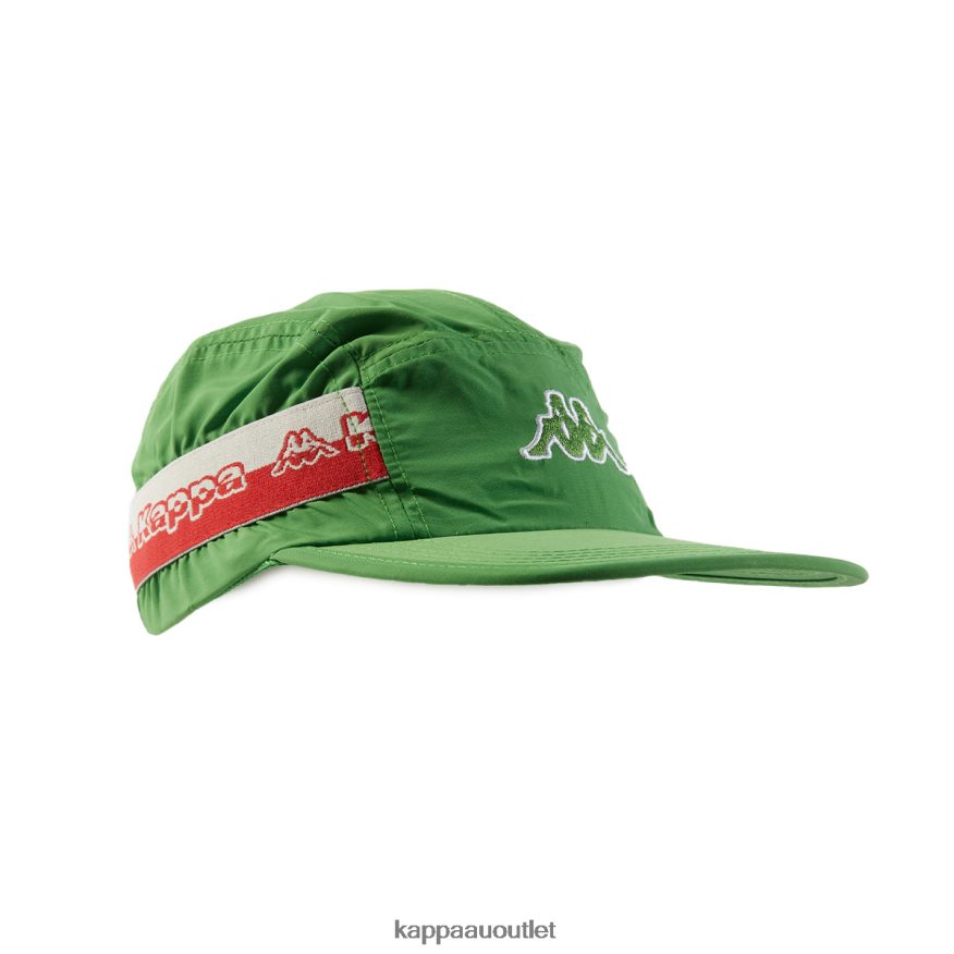 Kappa Unisex Logo Tape Drema Cap Green R0HPN8321