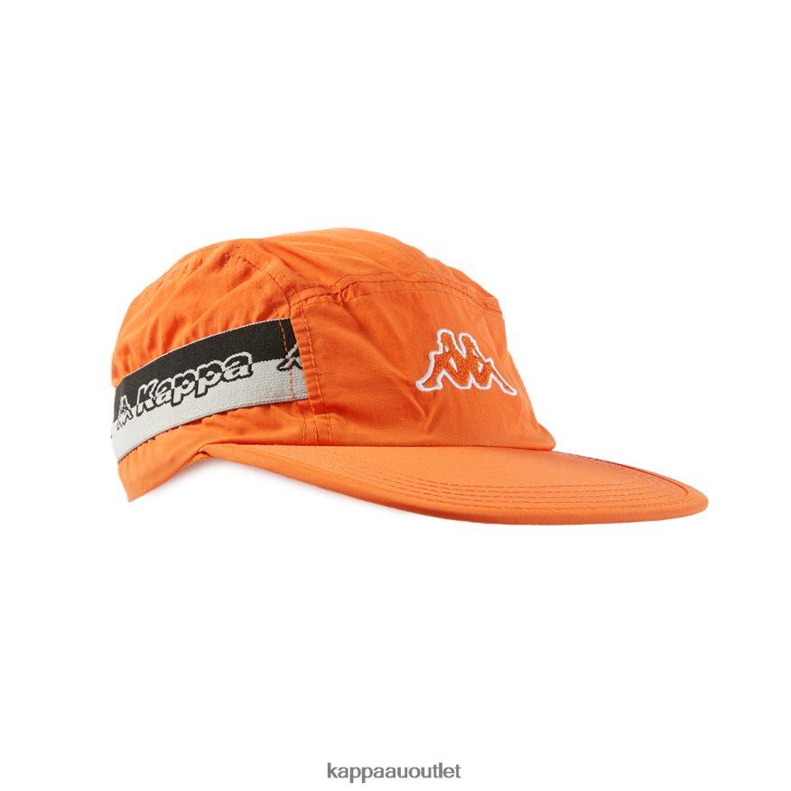 Kappa Unisex Logo Tape Drema Cap Orange R0HPN8322