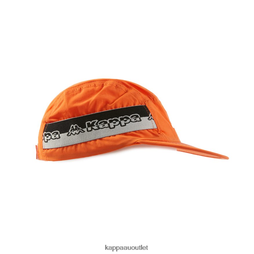 Kappa Unisex Logo Tape Drema Cap Orange R0HPN8322