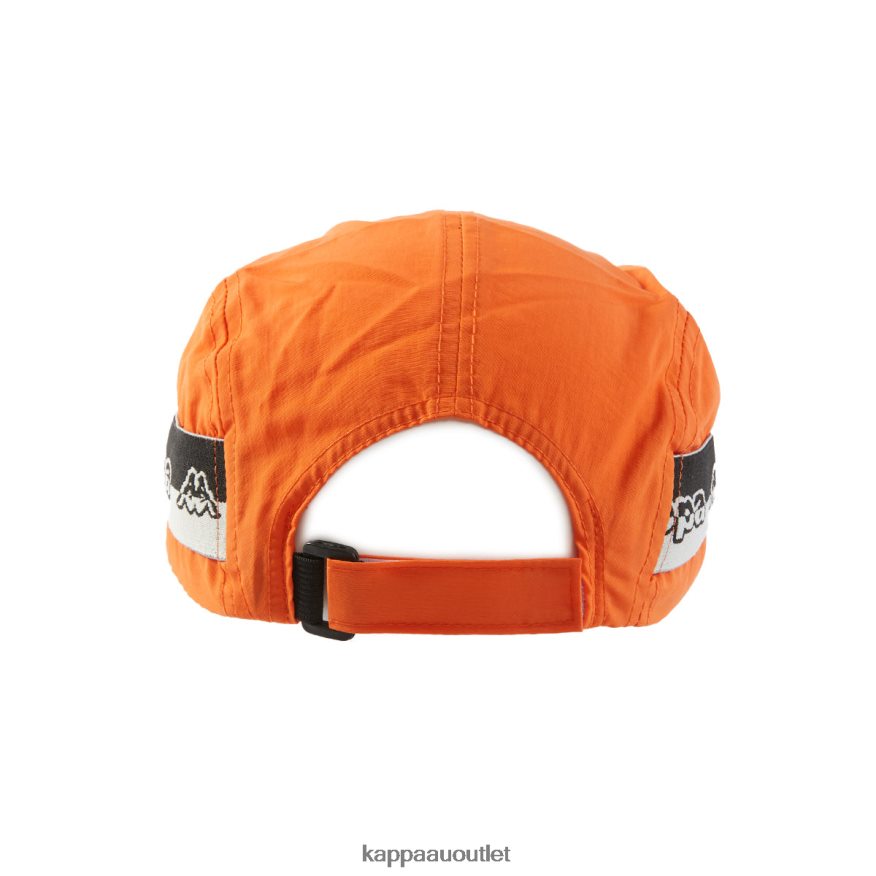 Kappa Unisex Logo Tape Drema Cap Orange R0HPN8322