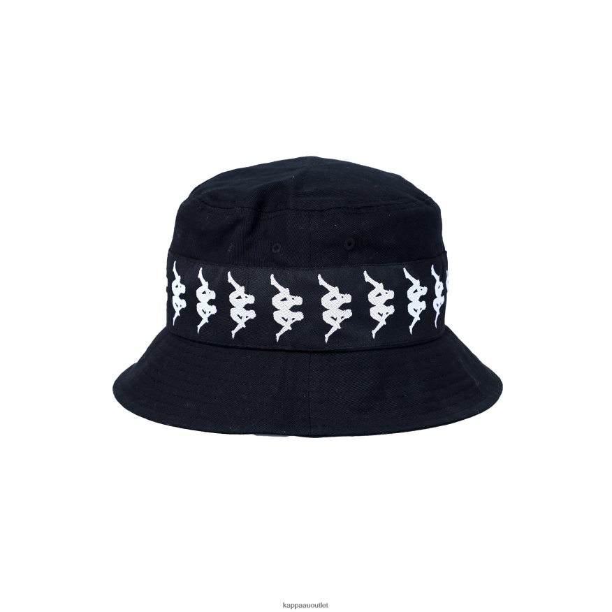 Kappa Unisex 222 Banda Bzahlab Bucket Hat Black R0HPN8341