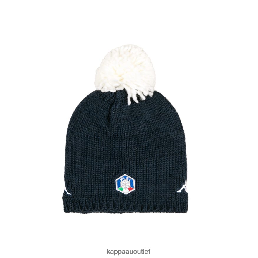 Kappa Unisex 6Cento Flock 3 Fisi Hat Blue Night R0HPN8337