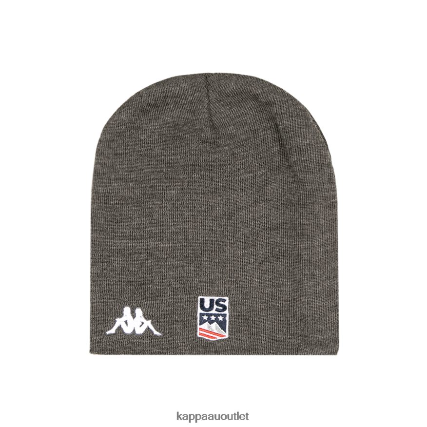 Kappa Unisex 6Cento Wabato2 US Hat Grey R0HPN8287