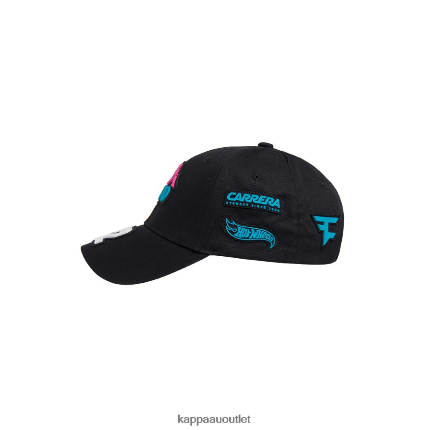 Kappa Unisex Authentic Gumball Genga Hat Black R0HPN8307