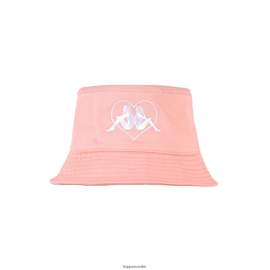 Kappa Unisex Authentic Tychy Bucket Hat Pink R0HPN8283