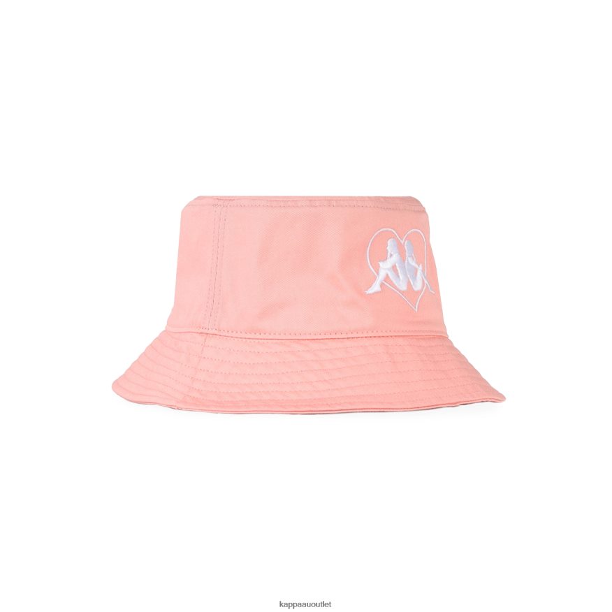 Kappa Unisex Authentic Tychy Bucket Hat Pink R0HPN8283