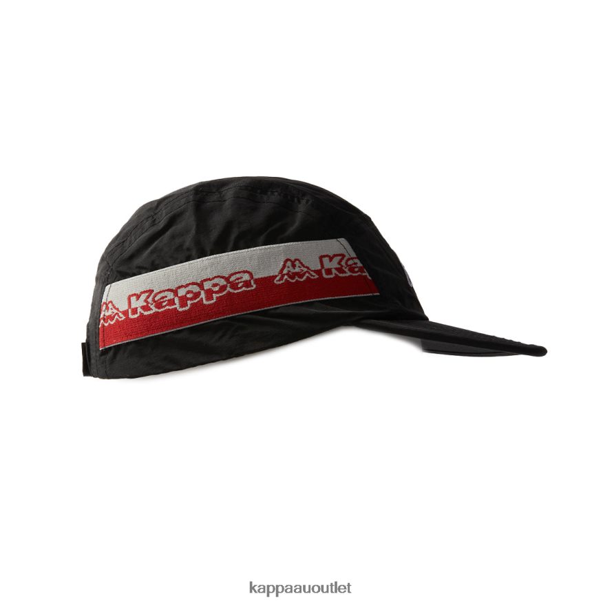 Kappa Unisex Logo Tape Drema Cap Black Smoke R0HPN8397