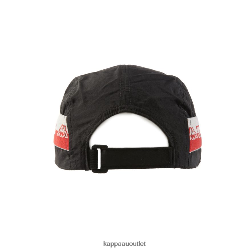 Kappa Unisex Logo Tape Drema Cap Black Smoke R0HPN8397