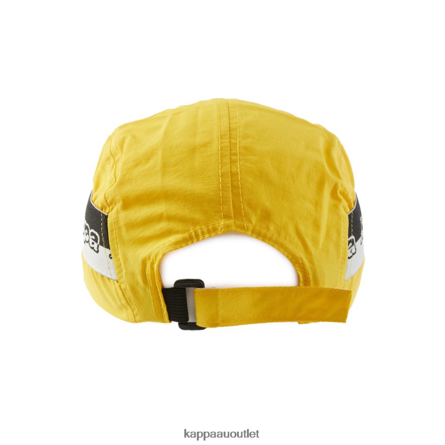 Kappa Unisex Logo Tape Drema Cap Yellow R0HPN8396