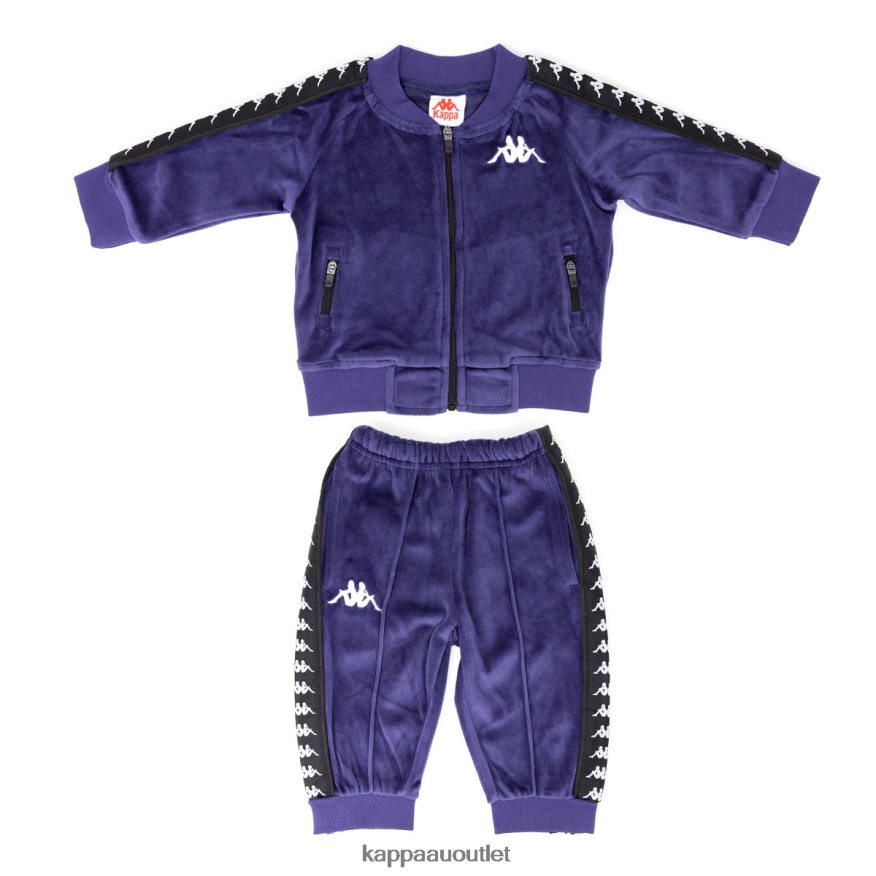 Kappa Unisex Infants 222 Banda Neash Tracksuit Blue R0HPN8825