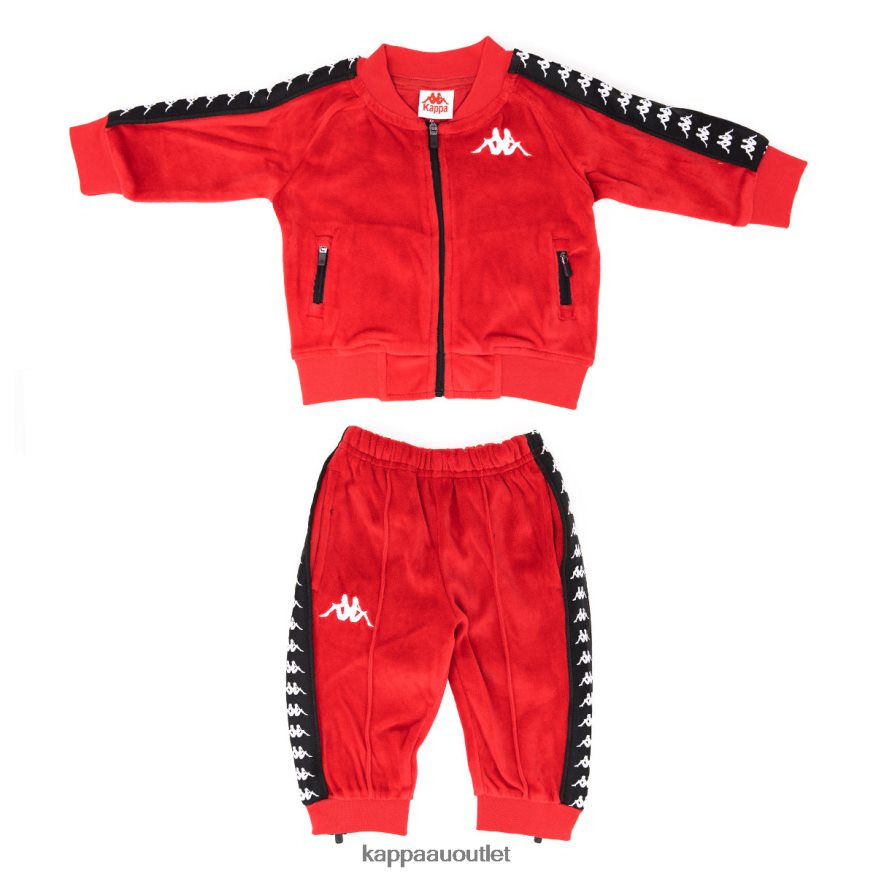 Kappa Unisex Infants 222 Banda Neash Tracksuit RED R0HPN8824