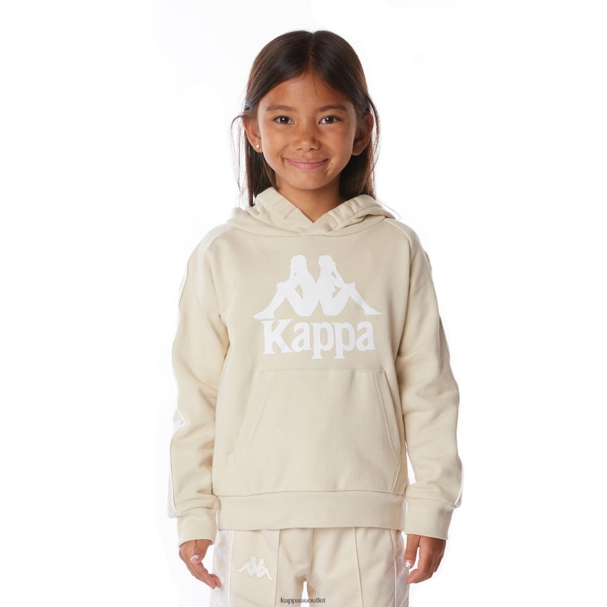 Kappa Kids Kids 222 Banda Hurtado 2 Hoodie Beige R0HPN8514