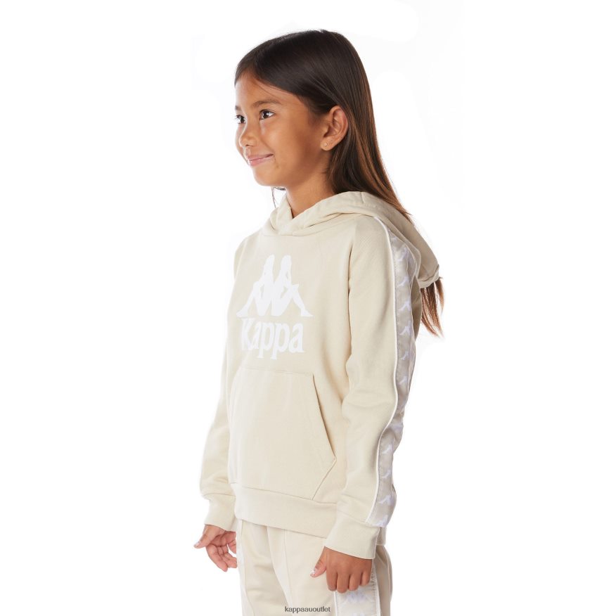 Kappa Kids Kids 222 Banda Hurtado 2 Hoodie Beige R0HPN8514