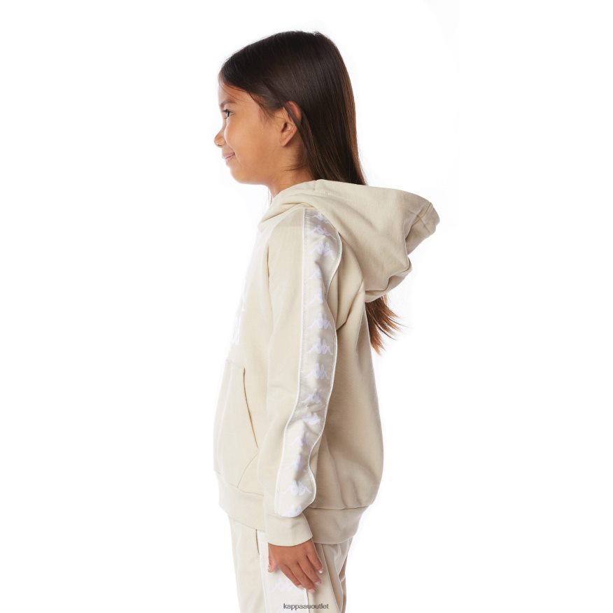Kappa Kids Kids 222 Banda Hurtado 2 Hoodie Beige R0HPN8514