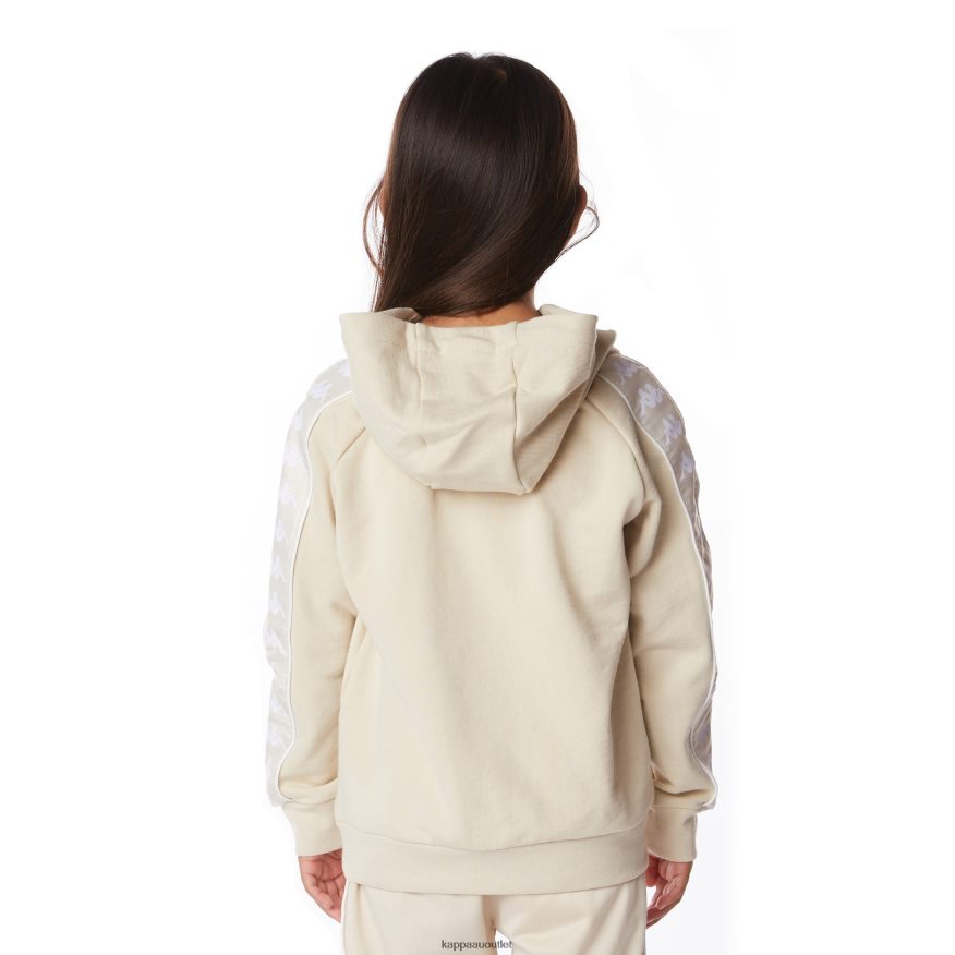 Kappa Kids Kids 222 Banda Hurtado 2 Hoodie Beige R0HPN8514