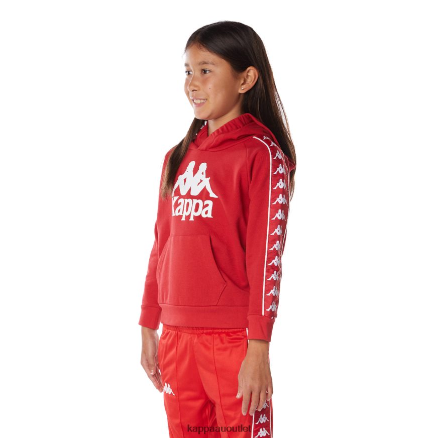 Kappa Kids Kids 222 Banda Hurtado 2 Hoodie Red R0HPN8515