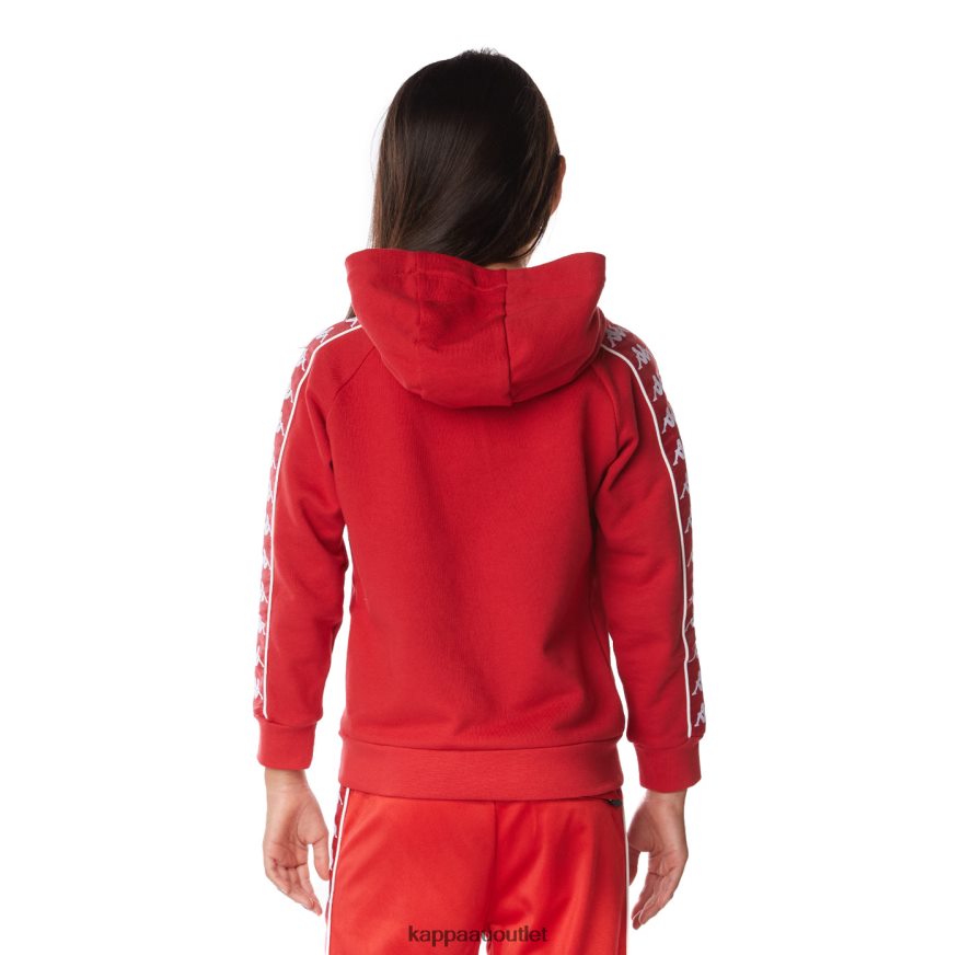 Kappa Kids Kids 222 Banda Hurtado 2 Hoodie Red R0HPN8515