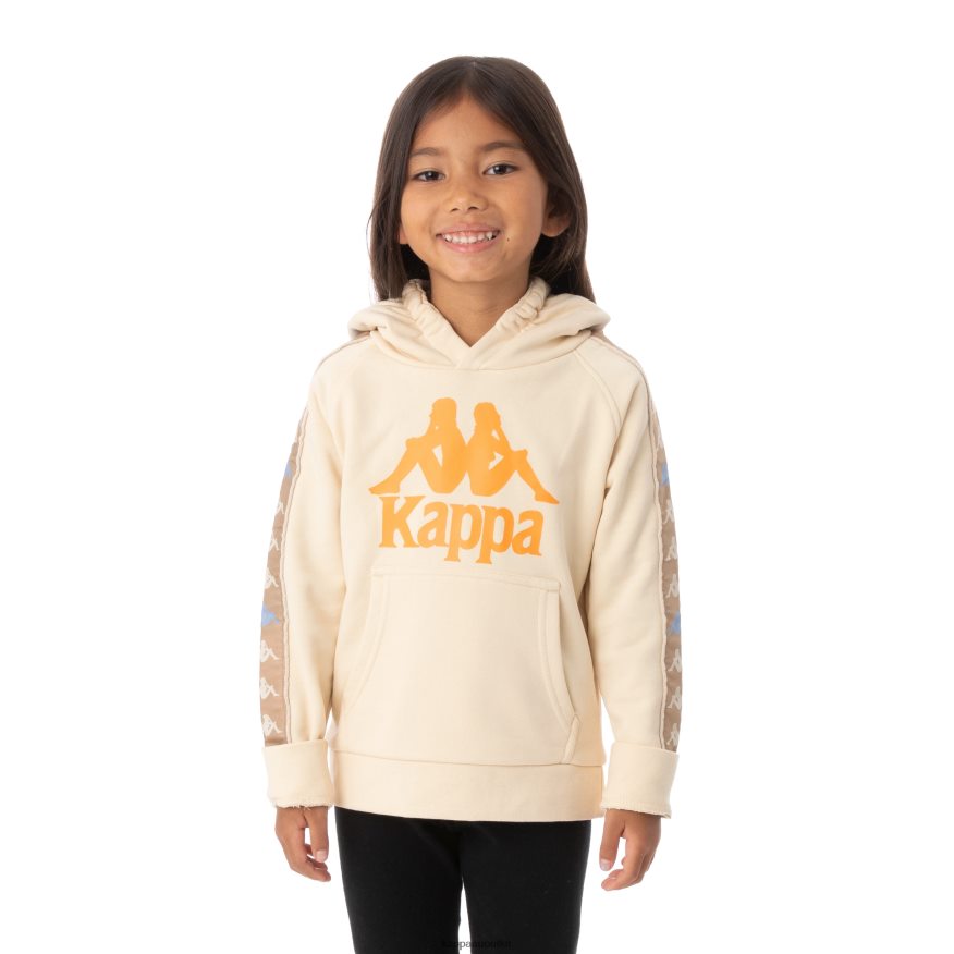 Kappa Kids Kids 222 Banda Hurtado 3 Hoodie Beige R0HPN8557