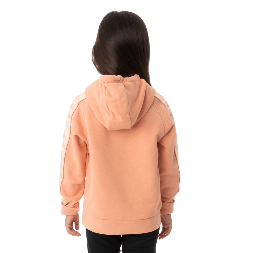 Kappa Kids Kids 222 Banda Hurtado 3 Hoodie Pink Coral R0HPN8551