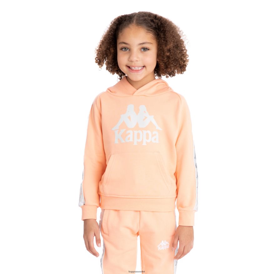 Kappa Kids Kids 222 Banda Hurtado 4 Hoodie Peach R0HPN8526