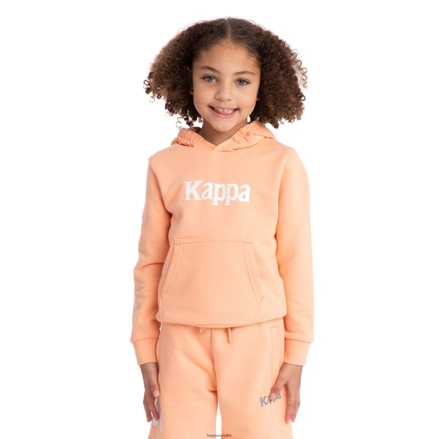 Kappa Kids Kids Authentic Haris Hoodie Peach R0HPN8523