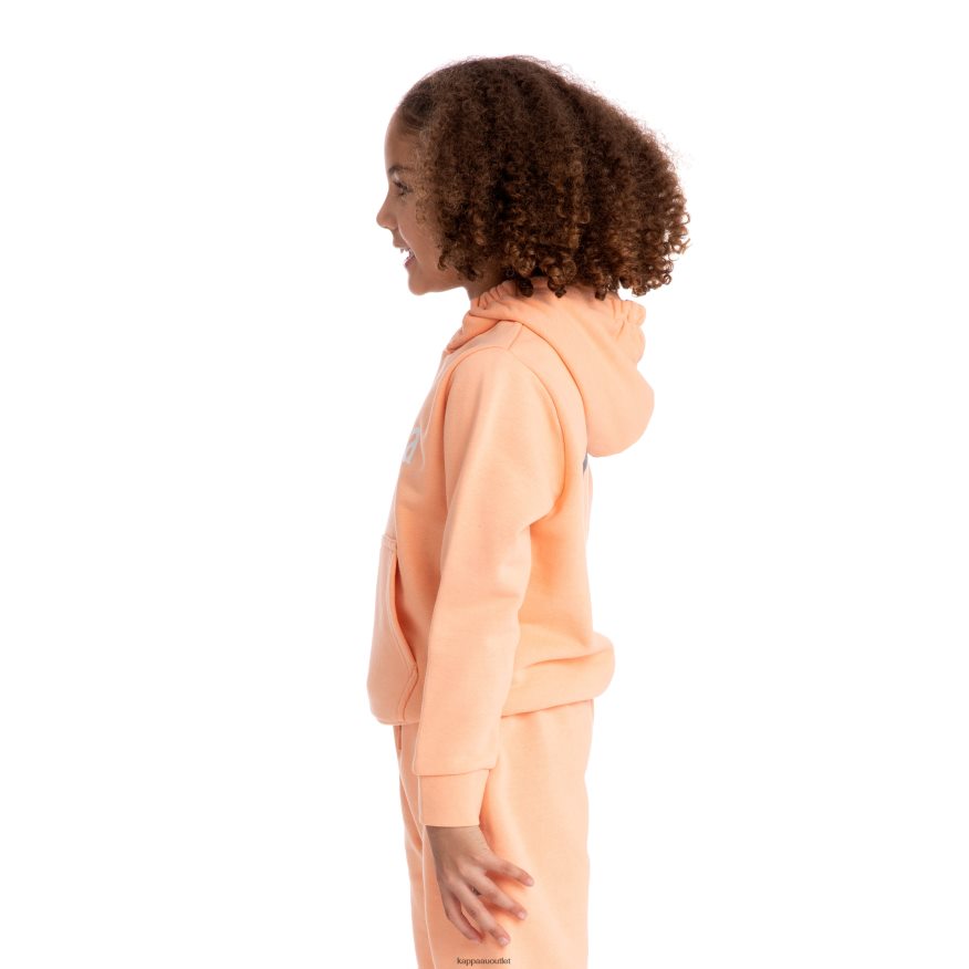 Kappa Kids Kids Authentic Haris Hoodie Peach R0HPN8523
