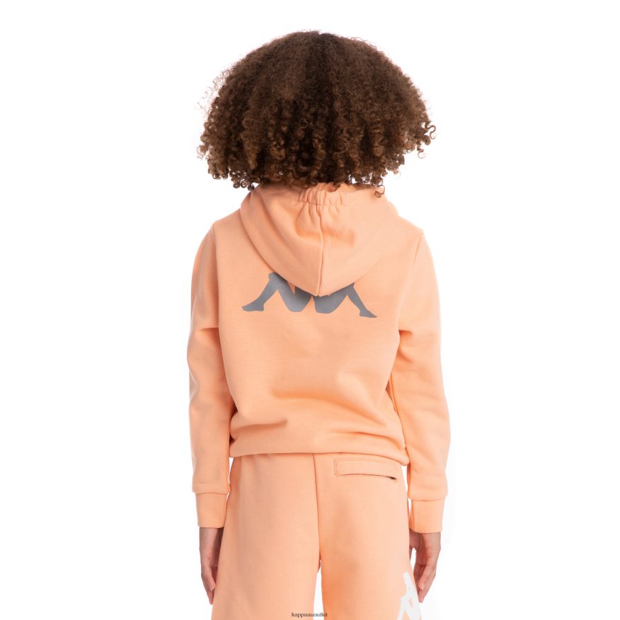 Kappa Kids Kids Authentic Haris Hoodie Peach R0HPN8523