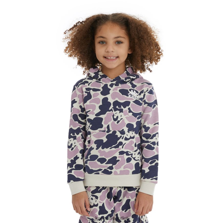 Kappa Kids Kids Authentic Picadilly Hoodie Navy Violet R0HPN8521