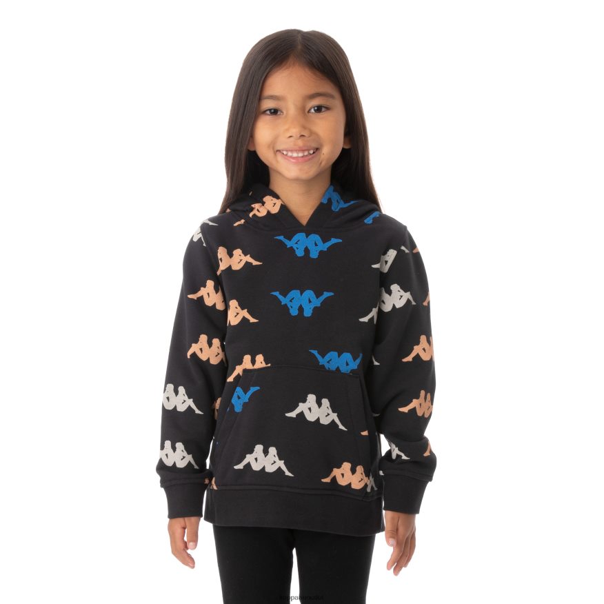 Kappa Kids Kids Authentic Sneek Hoodie Black R0HPN8549