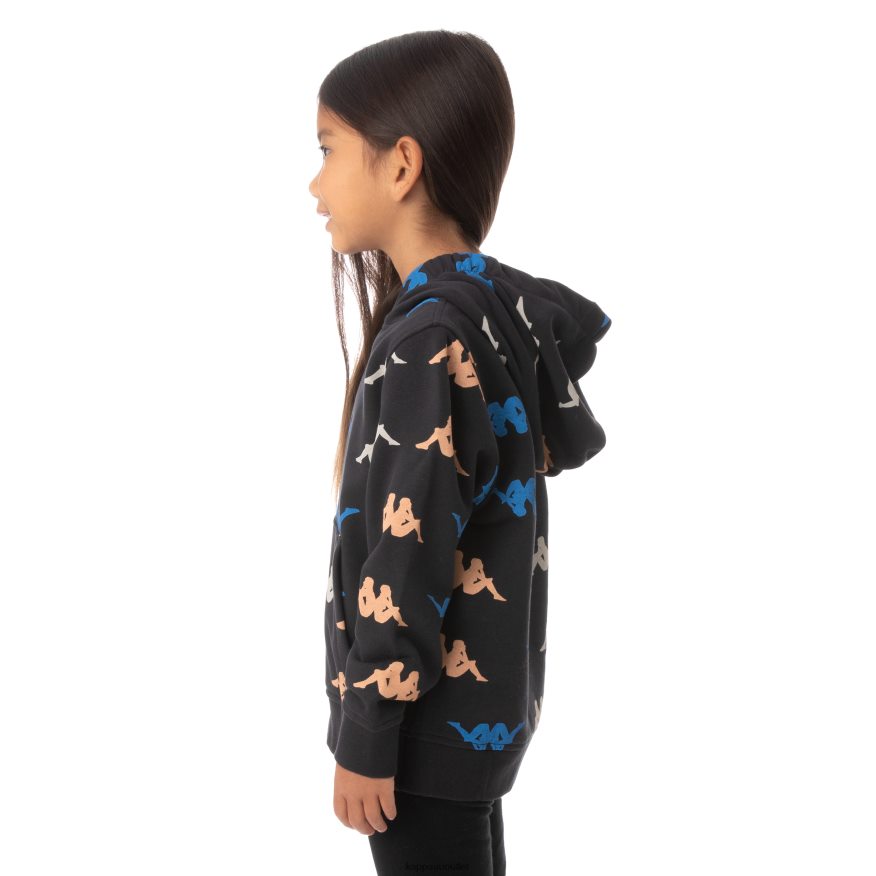 Kappa Kids Kids Authentic Sneek Hoodie Black R0HPN8549
